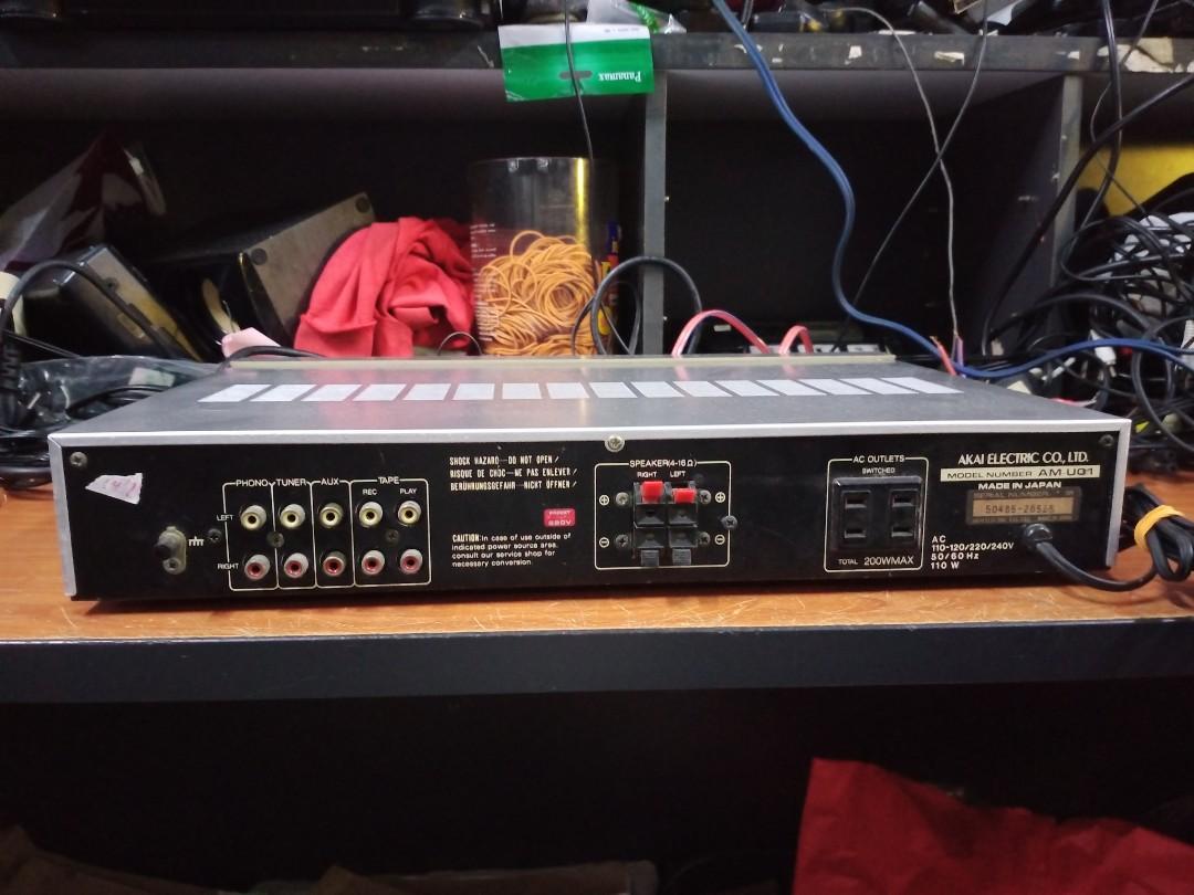 Ku akai solid state Stereo amp elok, Audio, Soundbars, Speakers