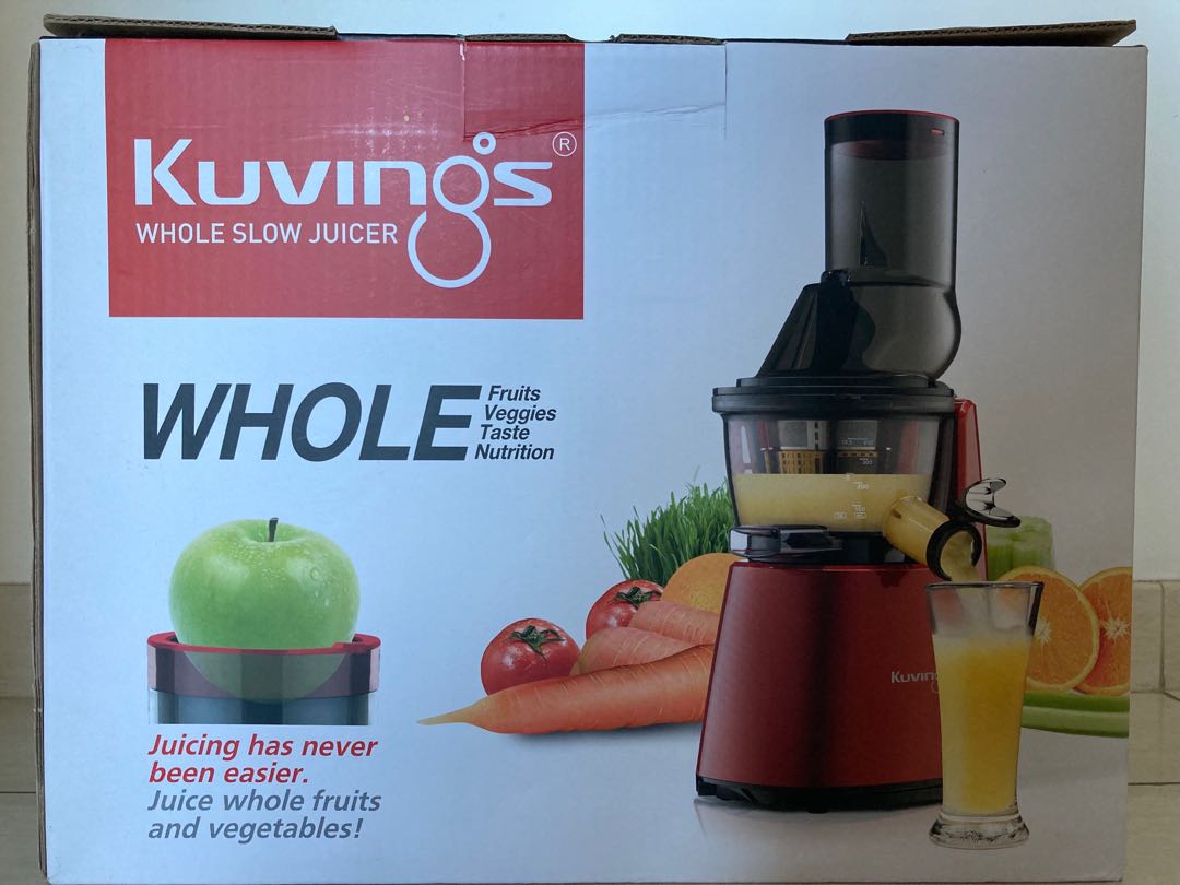 Kuvings juicer, TV & Home Appliances, Kitchen Appliances, Juicers