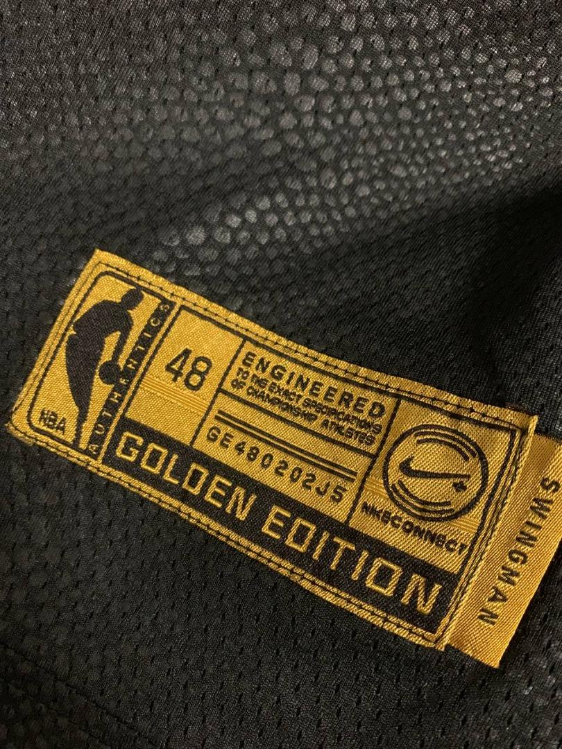 Kobe bryant black golden edition jersey sales