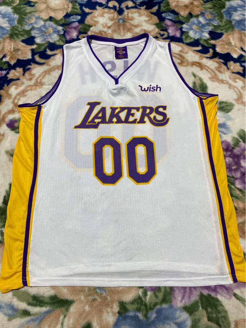 Lakers jersey with wish best sale