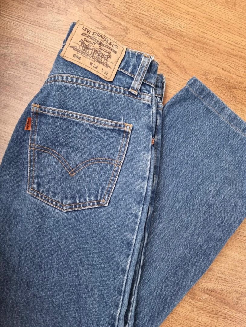 Levi's 606 Dad Jeans, Women's Fashion, Bottoms, Jeans on Carousell