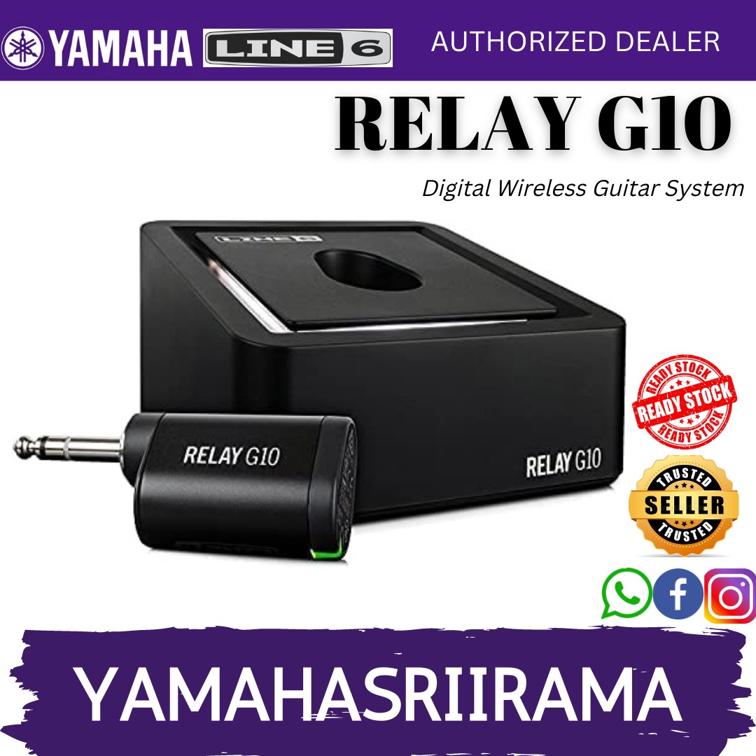 Line 6 Relay G10 Digital Wireless Guitar System (LINE6), Hobbies & Toys