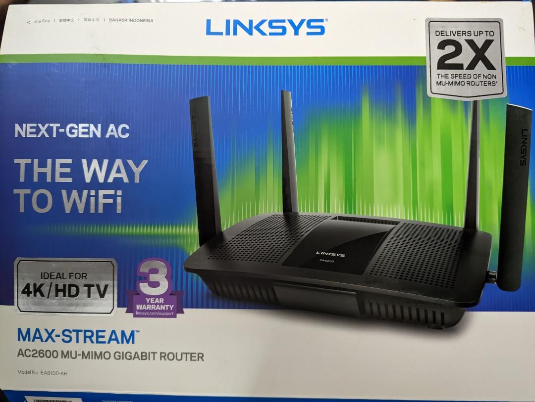 Linksys AC2600 Router, Computers & Tech, Parts & Accessories