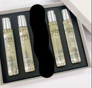 LOEWE 001 事後清晨香水(15mlX5) 4支合售