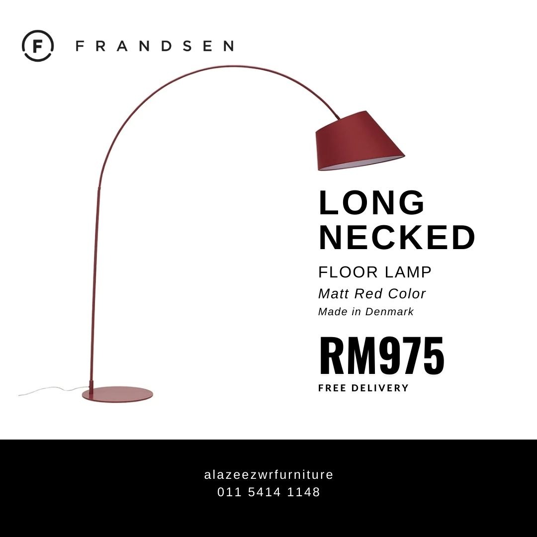 Long neck floor lamp sale