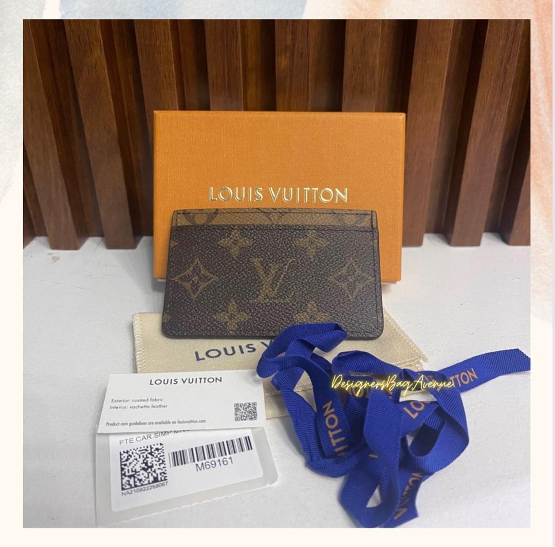Louis Vuitton Card Holder in Reverse Monogram, Luxury, Bags & Wallets on  Carousell
