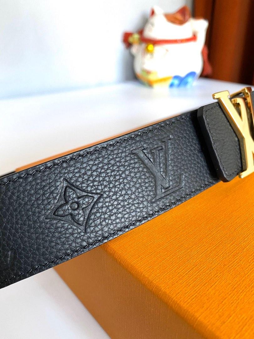 LOUIS VUITTON LV BELT Matte Black 4cm (4 COLOUR), Men's Fashion, Watches &  Accessories, Belts on Carousell