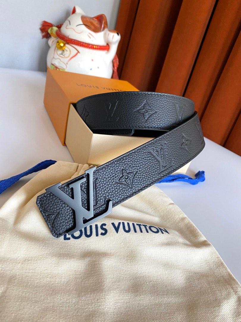 LOUIS VUITTON LV BELT Matte Black 4cm (4 COLOUR), Men's Fashion, Watches &  Accessories, Belts on Carousell