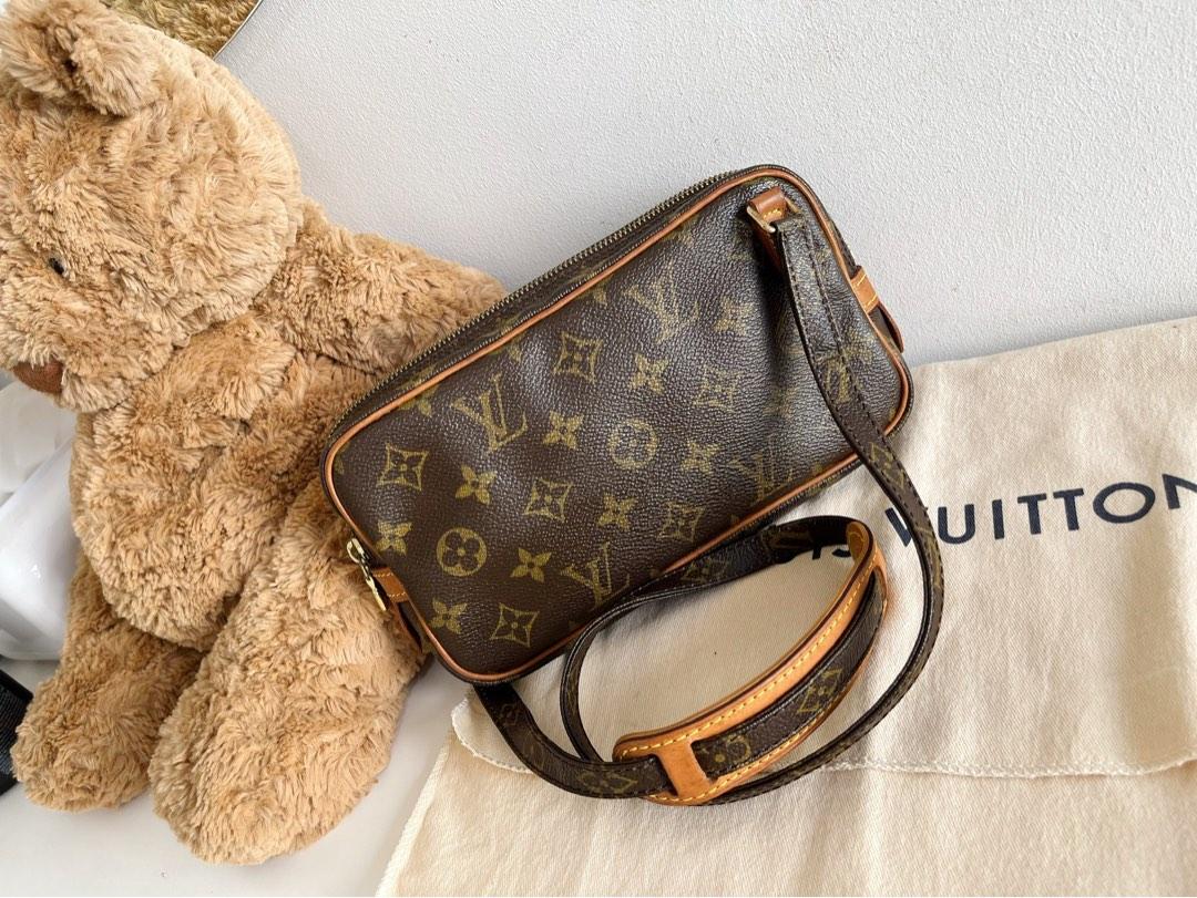 Louis Vuitton Monogram Pochette Marly Bandoulière, Luxury, Bags & Wallets  on Carousell