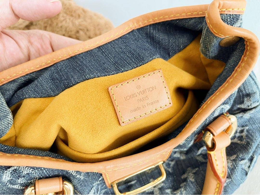 Louis Vuitton vintage Lv denim pleaty bag, Luxury, Bags & Wallets on  Carousell