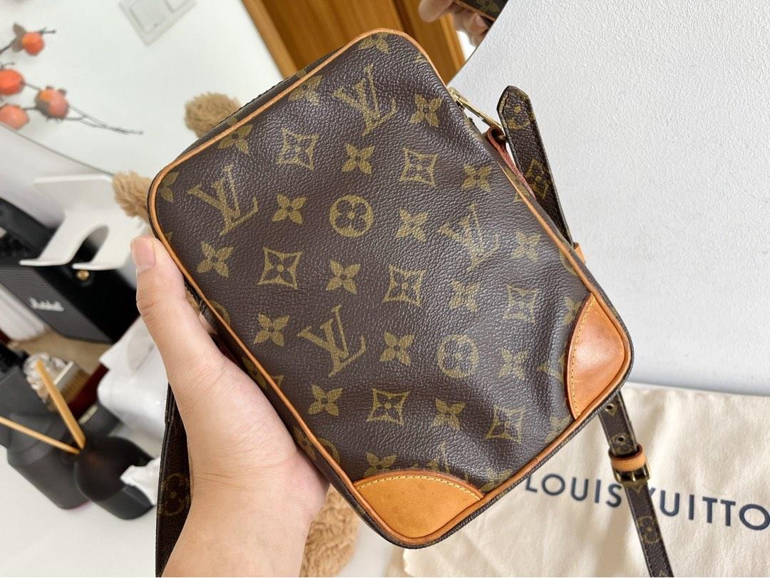 Vintage Louis Vuitton Monogram Danube Shoulder Cross Body Bag revamp code  M45266 LV 1478G