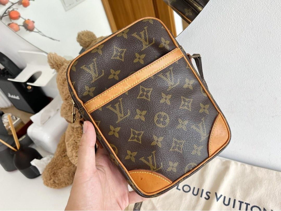 Vintage LV Danube Crossbody with Flower and Butterfly Print Bag - IMMORTAL  SUN