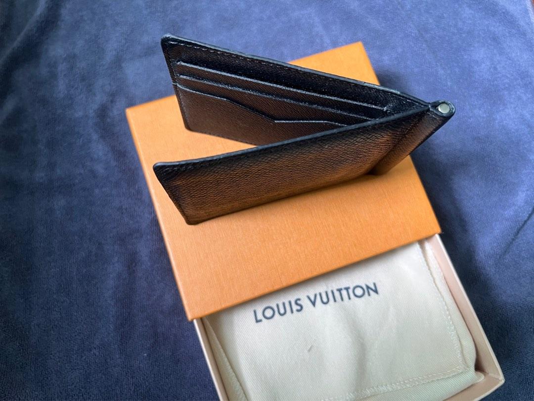 LOUIS VUITTON Damier Graphite Pince Money Clip Wallet from Japan