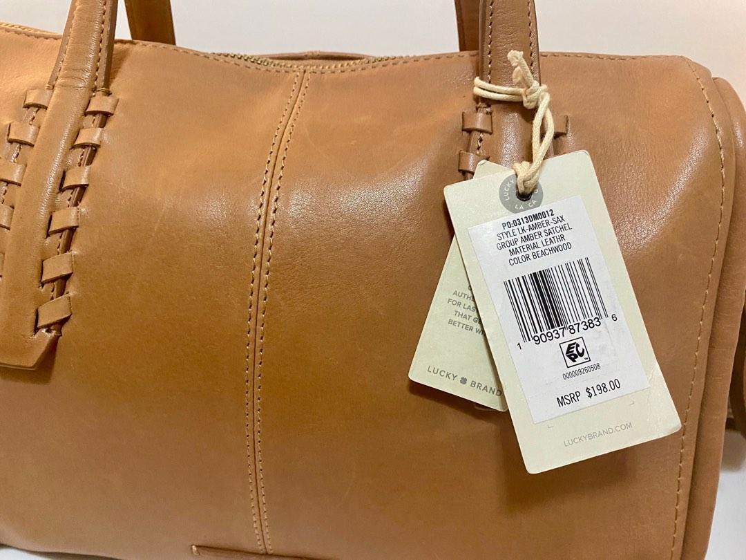 Lucky brand amber satchel hot sale