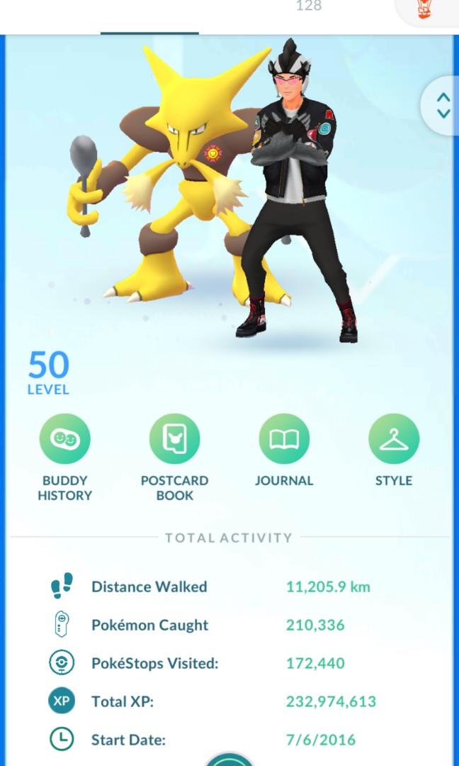 lv50 Stacked pokemon go account, Video Gaming, Video Games, Others on Carousell