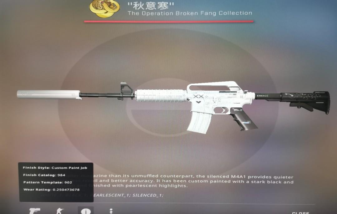 M4a1 printstream FT csgo skins/knives/gloves, Video Gaming, Gaming