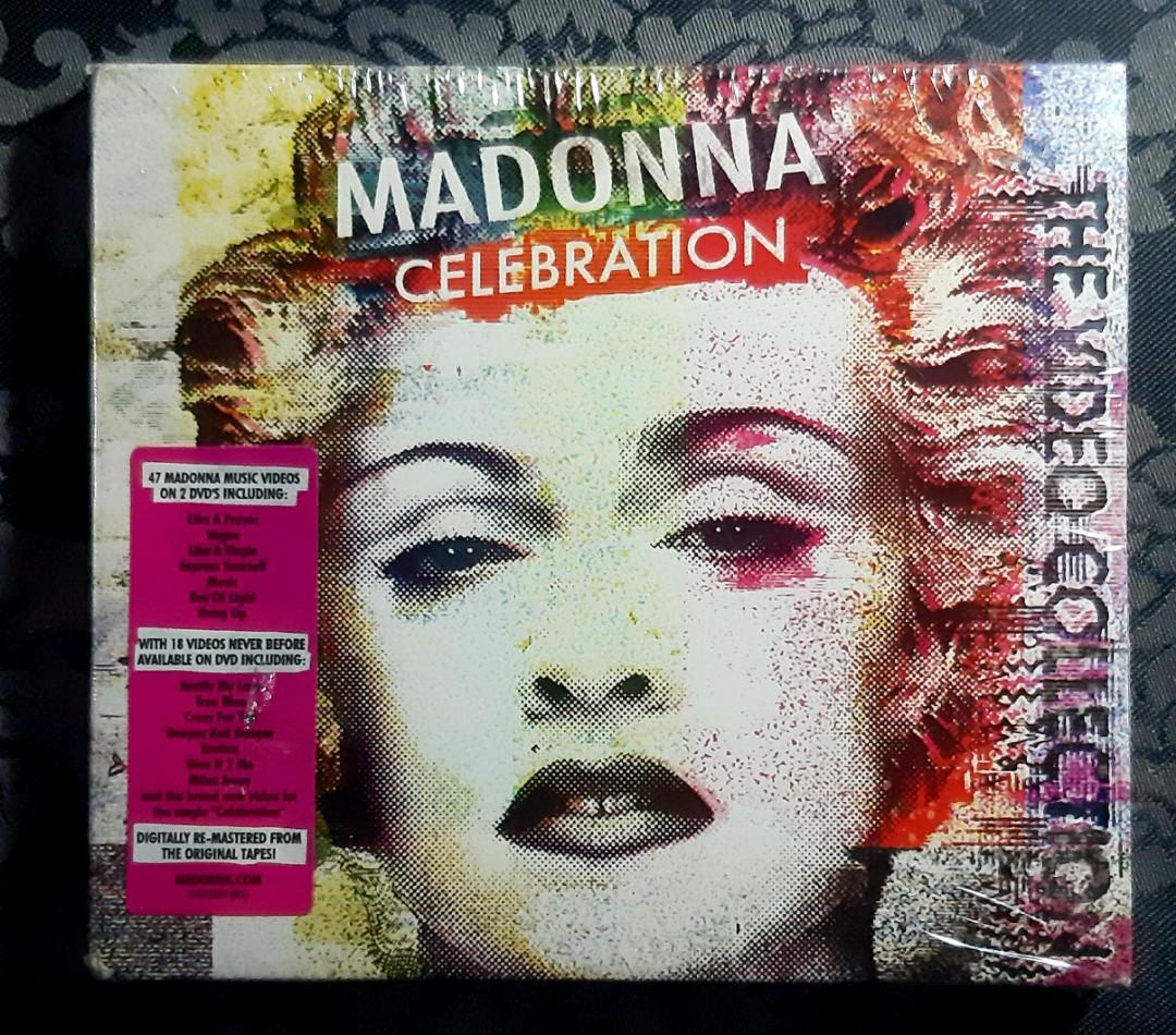 Madonna Celebration Video Collection Origonal DVD Double Disc Brand New