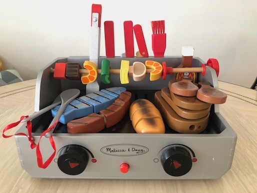 Melissa & doug rotisserie & grill shop barbecue set