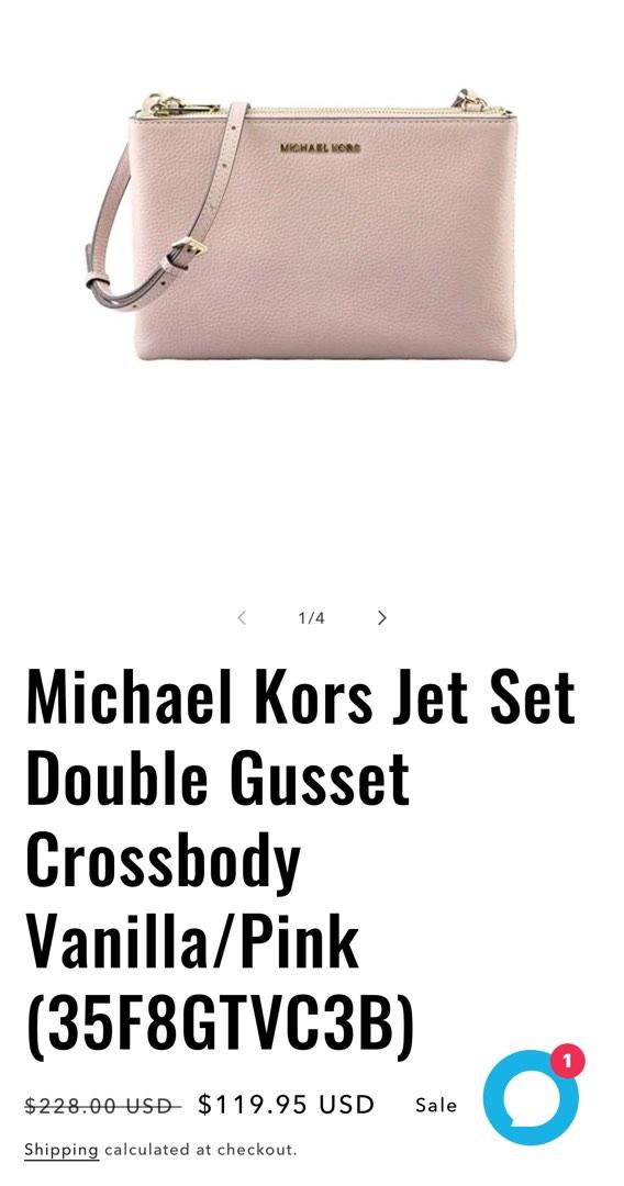 Michael kors 2025 double gusset crossbody
