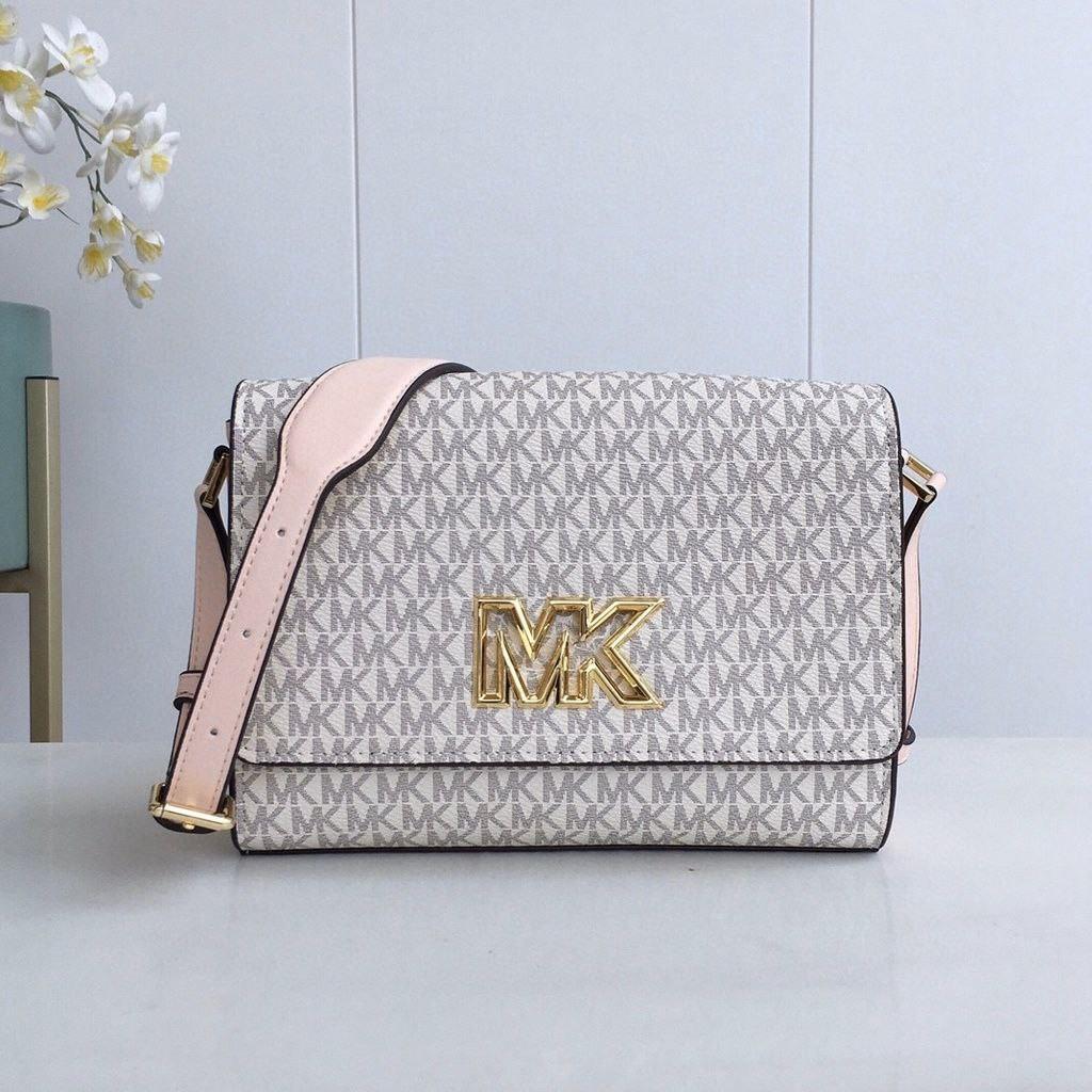 Michael kors white speedy, Luxury, Bags & Wallets on Carousell