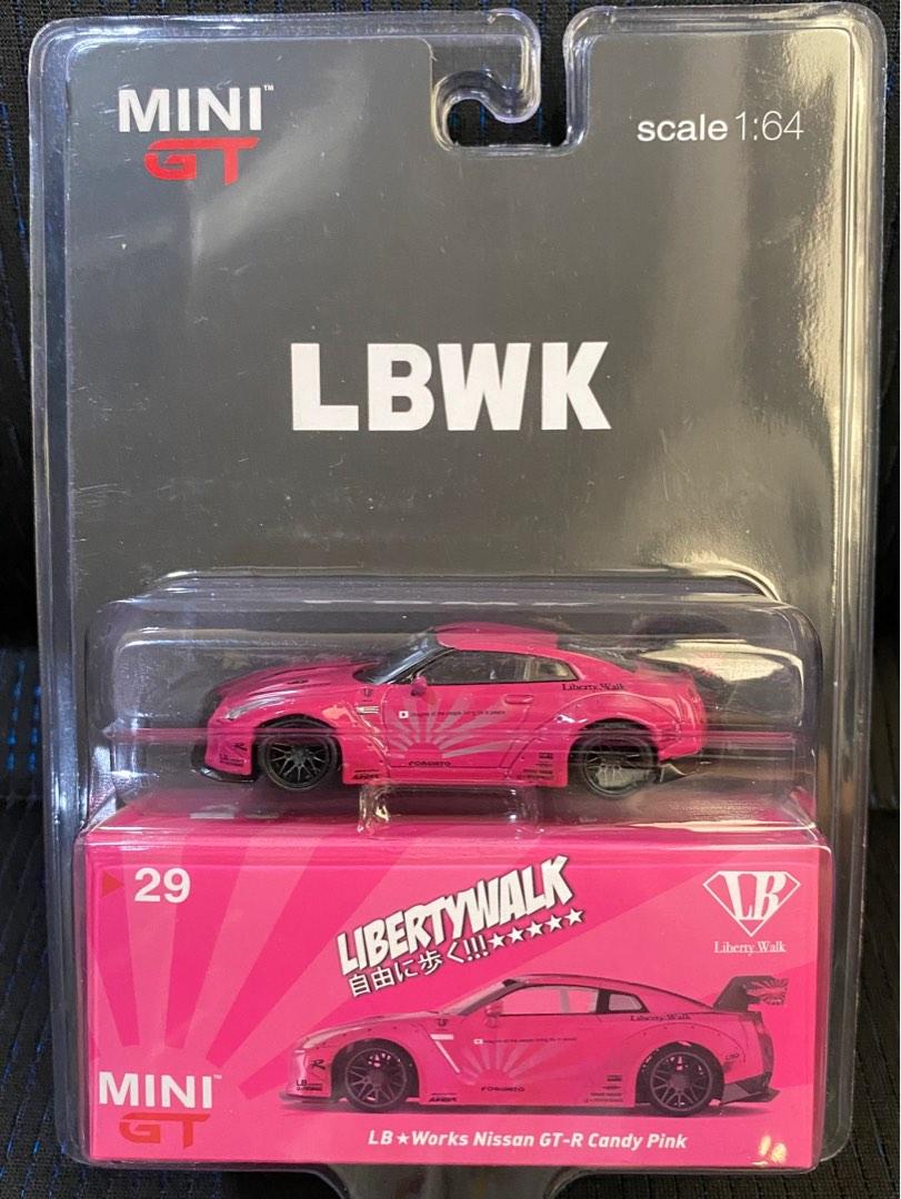 NEW限定品】 ミニカー MINIGT Pink Candy GTR Nissan LBWORKS 29 