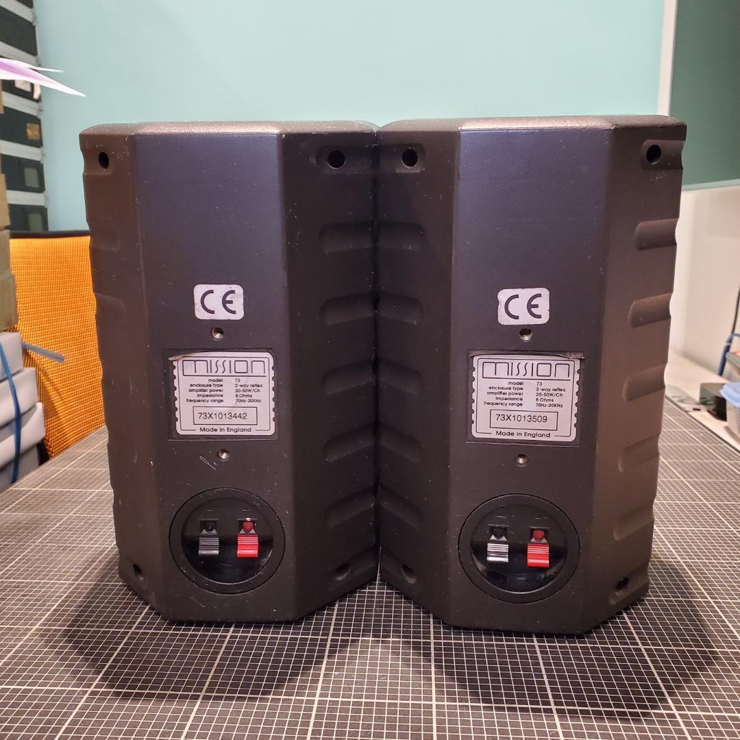 Mission Model 73 Bookshelf 2Way Reflex Speakers, 音響器材, Soundbar、揚聲器、藍牙喇叭、耳擴 Carousell