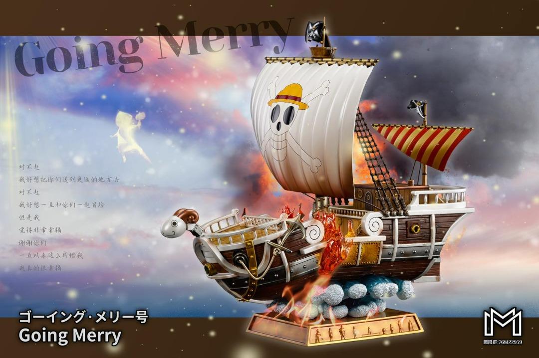 Thousand Sunny GO & Going Merry, One Piece - Anime Arts by KK