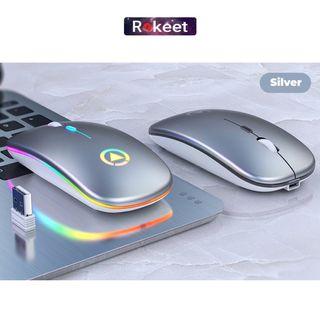 Mouse Wireless - Silent Click - Slim