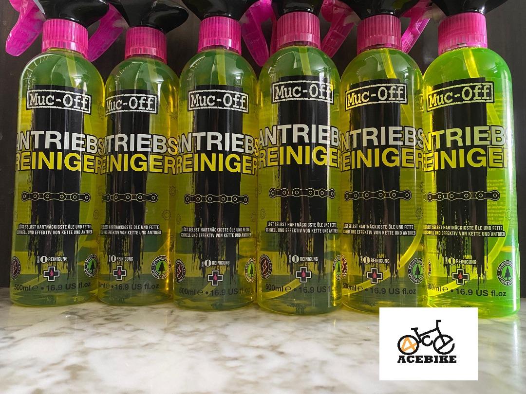 Muc Off Drivetrain Chain Cleaner Degreaser 500ML with trigger spray, Sports Equipment, Bicycles