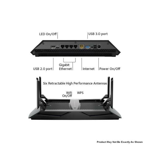 Netgear R8000 X6 triband AC3200 router openwrt, Computers & Tech, Parts ...