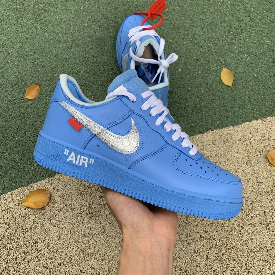 Nike Air Force 1 Off-White MCA University Blue Size 8.5