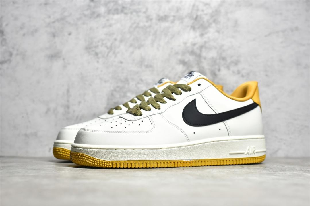White yellow af1 new arrivals