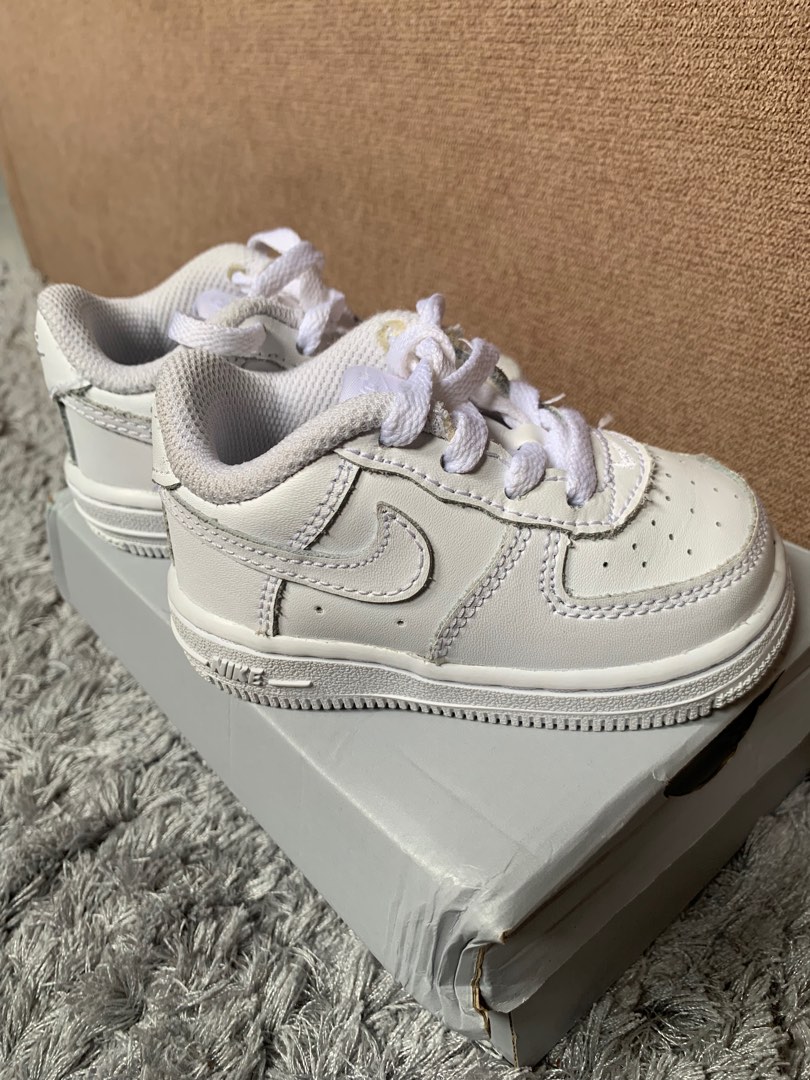 white nike air force 1 junior size 6