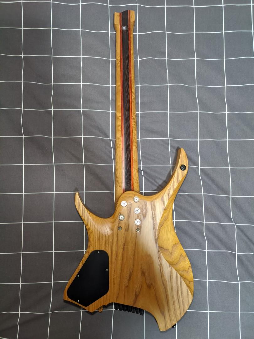 NK Headless 7String guitar Electric Guitar (with gig bag), Hobbies