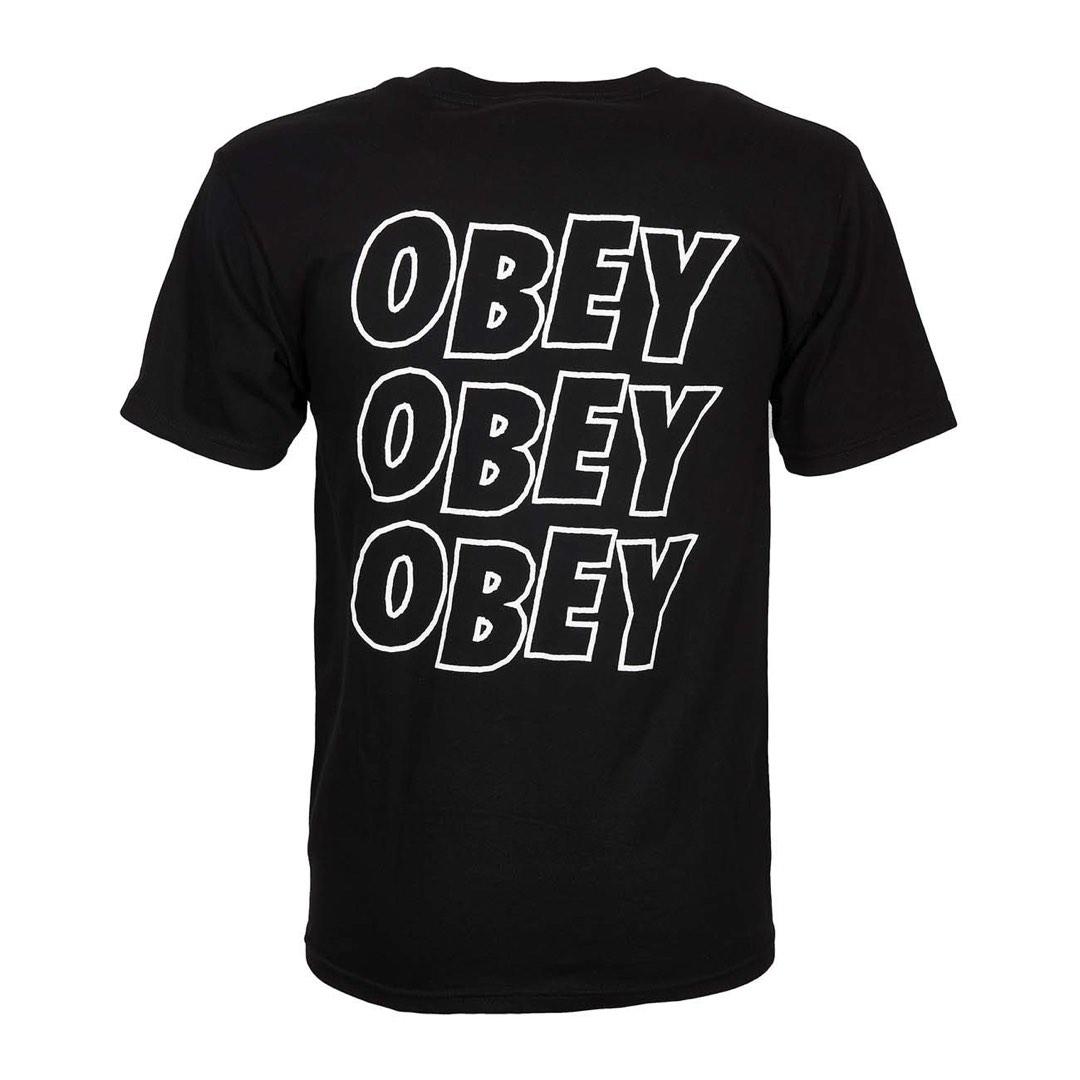 Obey (Category: Tshirts & Polo Shirts) located in Singapore. Submitted by berryhype (Listing ID 1192690321, Image 6). Description: Obey clothing clearance sale All brand new in packaging 100% authentic receipt provided upon purchase Letting go of all below retail Your gain my loss!! $39 Mausoleum white size M Devil angel white size M Records white size S Jumbled grey size S Get 2 @$60!! Get your favourite skate wear here #FR2 FR2 Fxxking Rabbits 