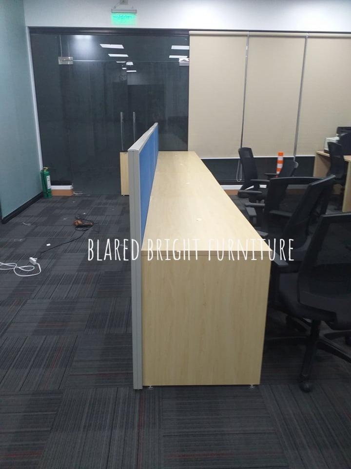 Office Furniture Partition Linear Workstation .. blared, Furniture