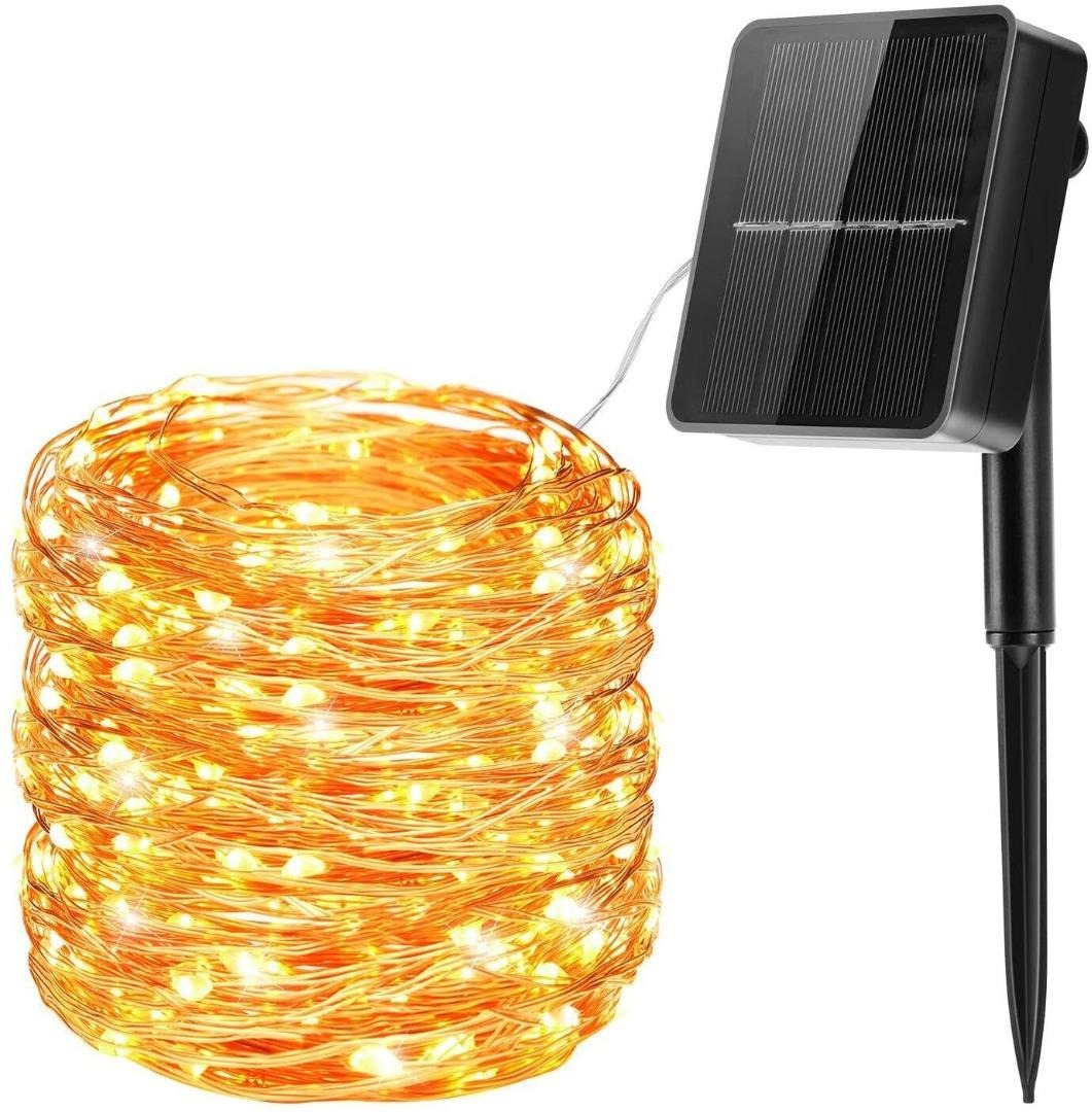 OMERIL Solar String Lights Outdoor 240 LEDs 85ft 26M Solar Garden