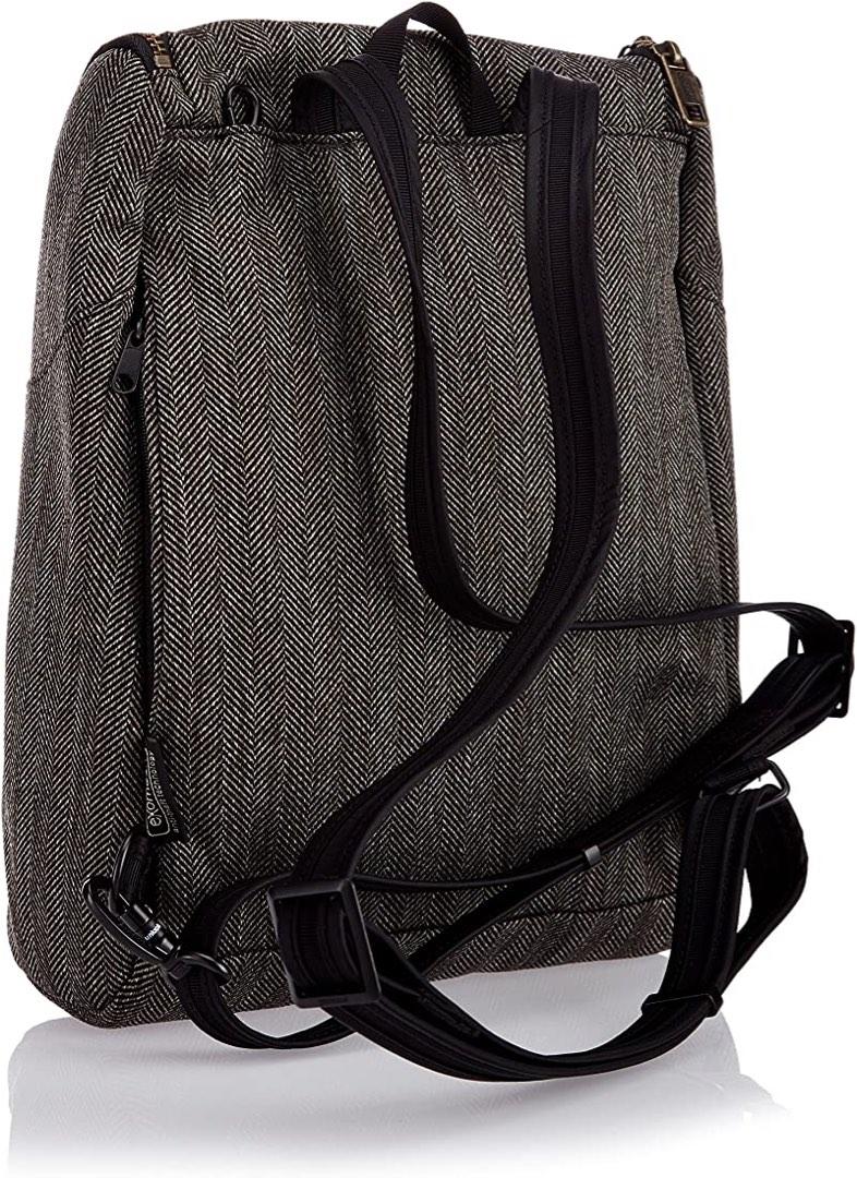 Pacsafe Luggage Citysafe 350 Gii Backpack, Herringbone, Women's Fashion