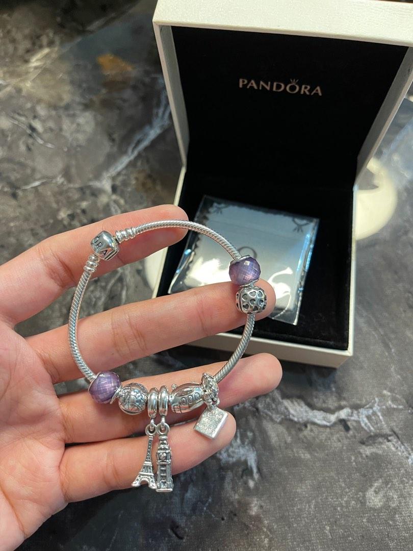 Pandora Bracelet 18cm incl. charms, Women's Jewelry & Organisers, Bracelets on Carousell