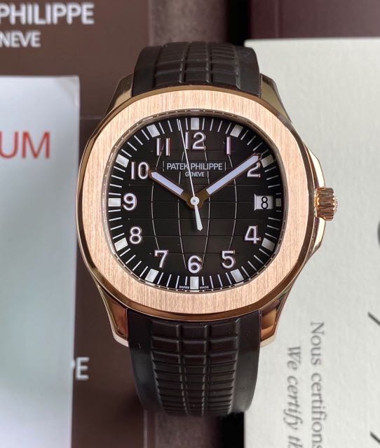 Patek Philippe Aquanaut 5167r Rose gold fullset 2013, Luxury, Watches ...