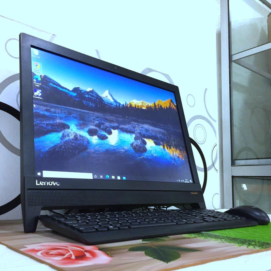 Pc Aio Lenovo Ideacentre 310 Amd A6 Ram 8gb Hdd 1tb 19 5 Lancar Siap Pakai Elektronik Komputer Desktop Di Carousell