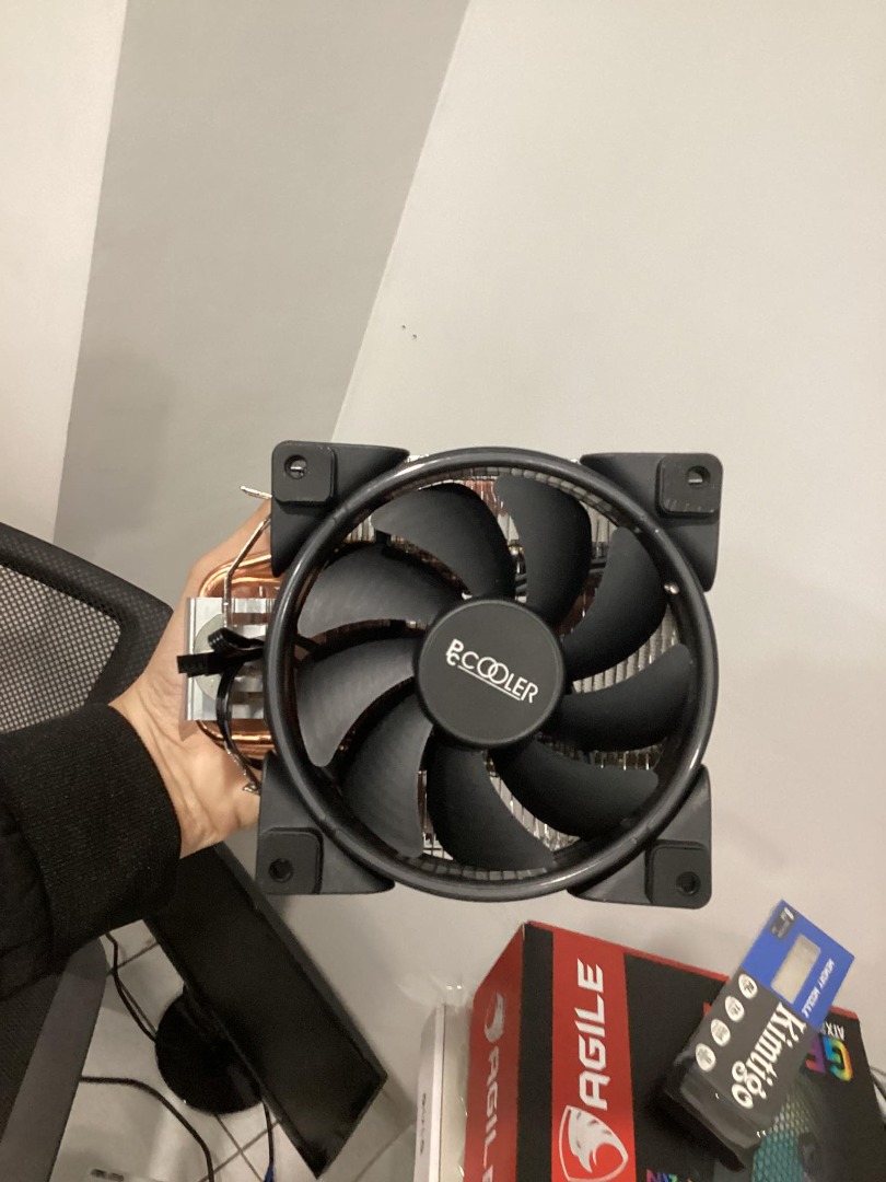 PC Cooler GIX3B CPU Cooler Fan Full Tower TPD 125W RGB Strip