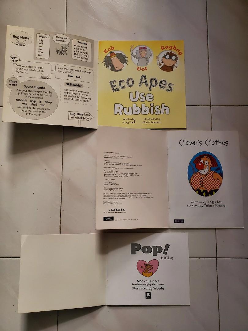 Pearson Rigby Pearson Rigby Star Pop A Play Clown's Clothes ECO Apes Use Rubbish, 興趣及 ...