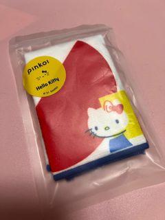 PINKOI X Hello Kitty 小方巾 （藍色邊）