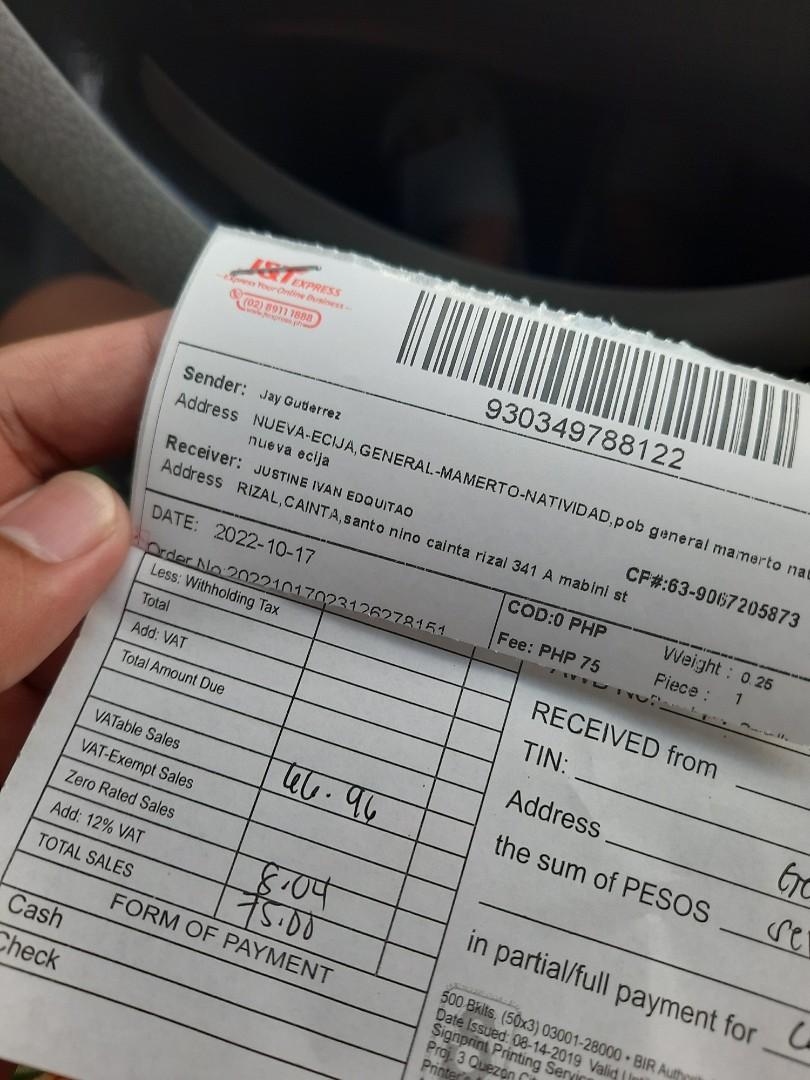 Proof of legitimacy (Category: Announcements) located in General Natividad. Submitted by jaygo02 (Listing ID 1192757667, Image 1). Description: proof of transactions.