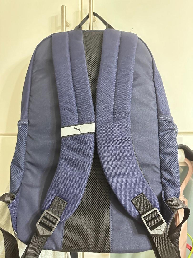 Puma backpack Navy Blue, Men's Fashion, Bags, Backpacks on Carousell
