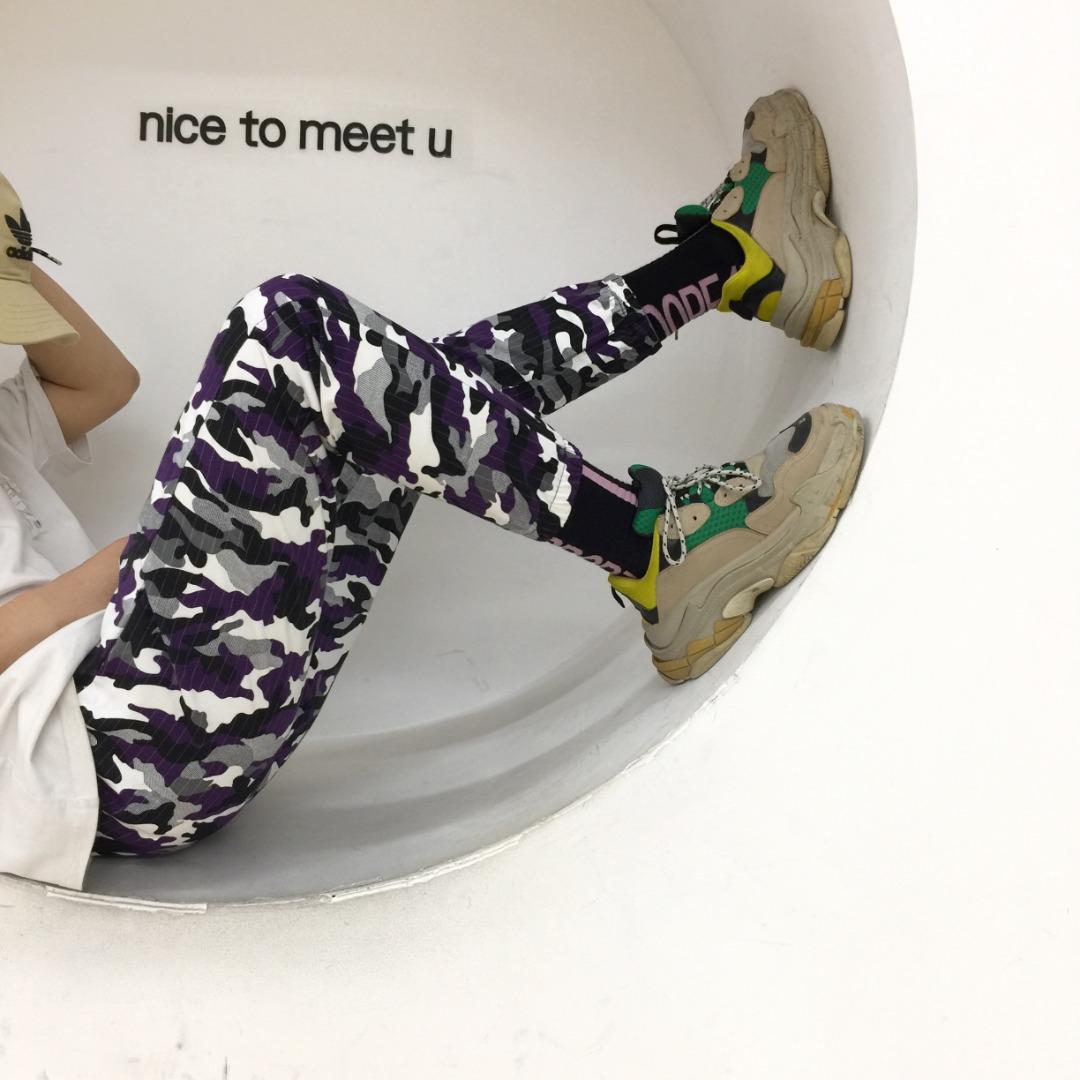 Purple camo clearance joggers