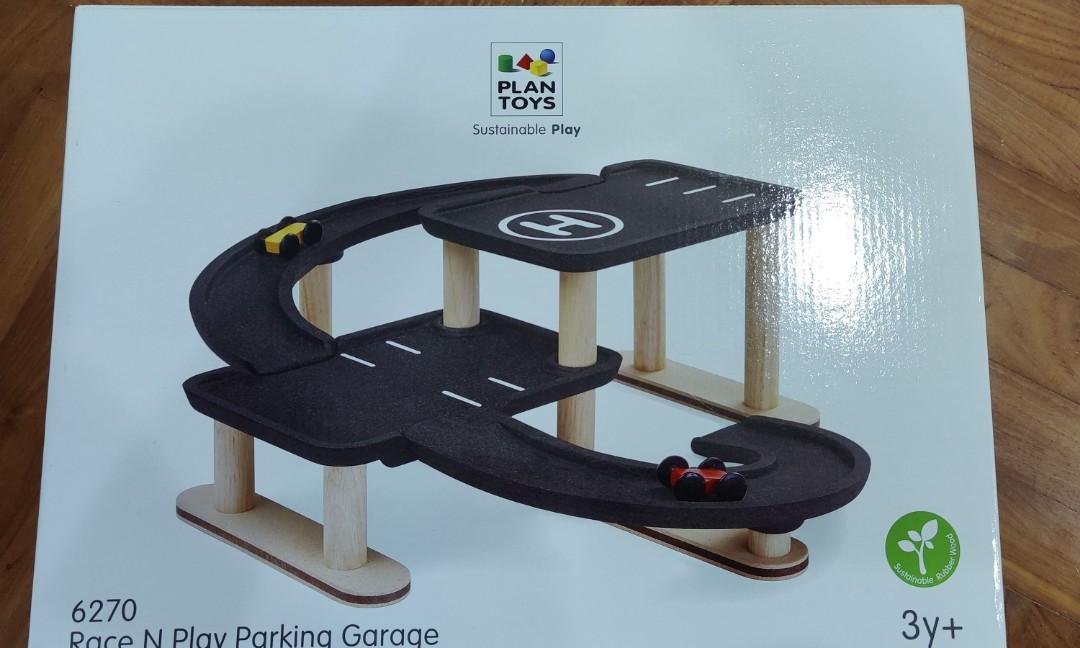 Race N Play Parking Garage Babies Kids Infant Playtime on