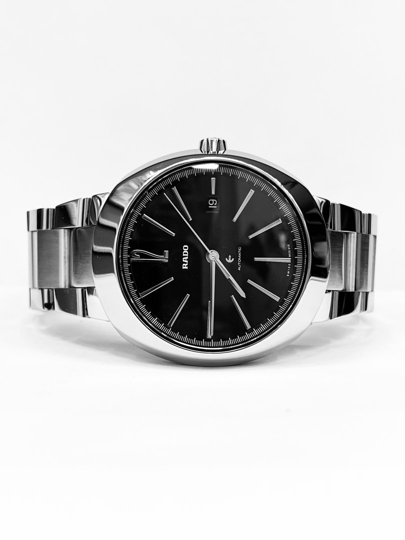Rado black hotsell steel watch