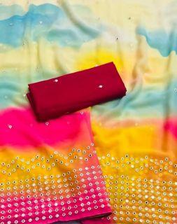 Rainbow Saree